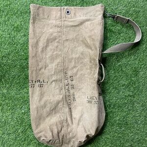 Vintage US United States Navy duffle bag